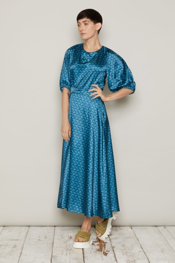 Flosi Dress (Blue) - Image 2