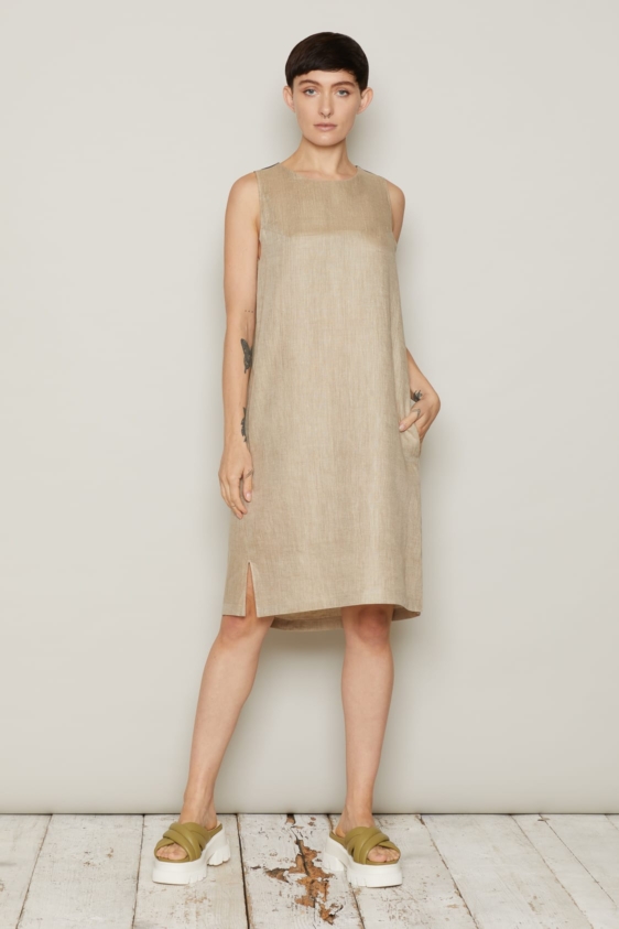 Gauti Dress (Beige) - Image 2