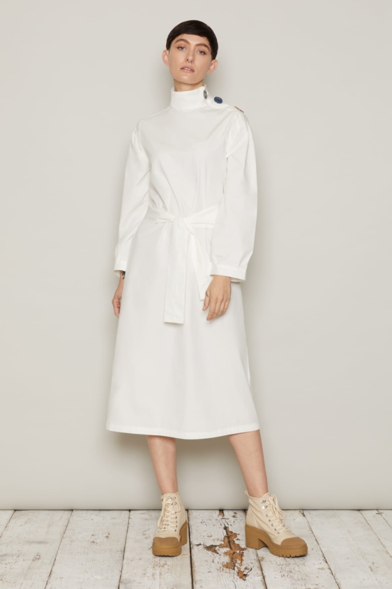 Jara Dress (White) - Image 2