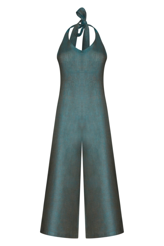 Barkur Jumpsuit (Green Marl) - Image 4