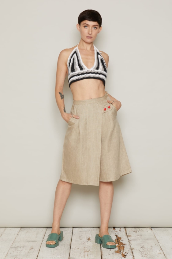 Flóki Shorts (Beige) - Image 2