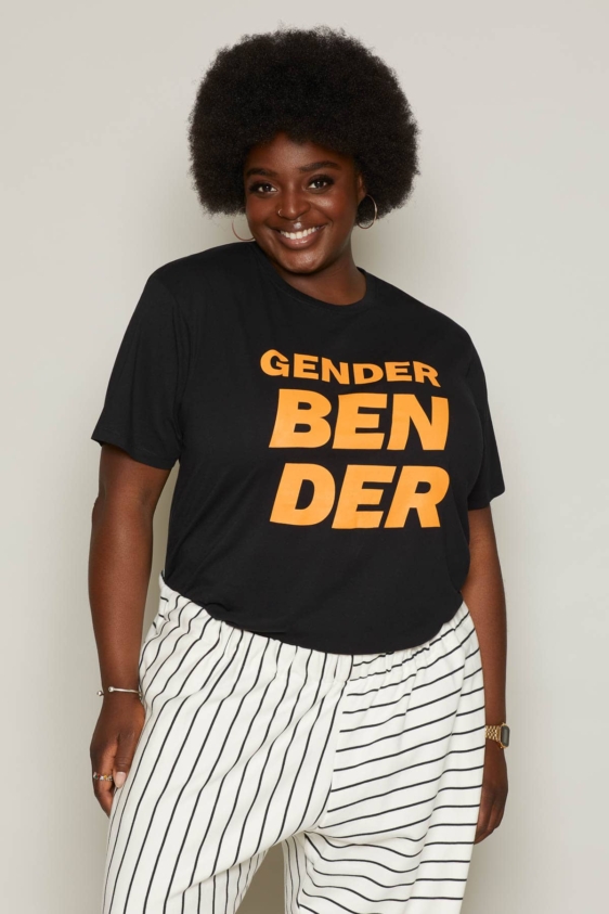 Gender Bender T-Shirt (Black) - Image 4