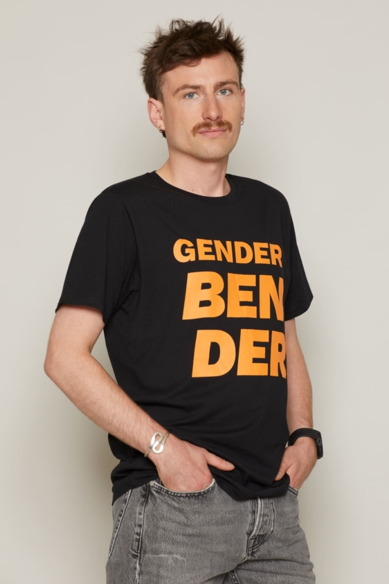 Gender Bender T-Shirt (Black) - Image 5