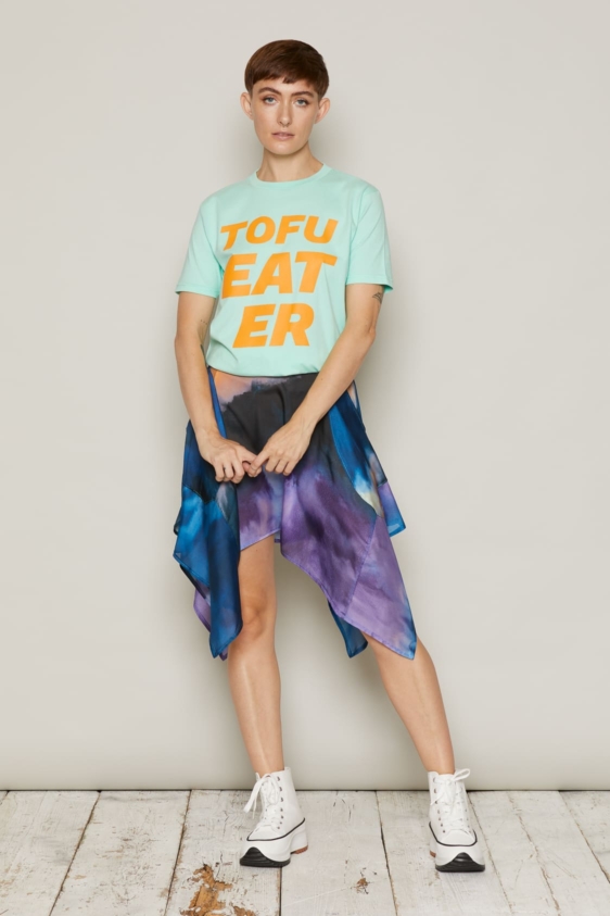 Tofu Eater T-Shirt (Mint) - Image 2