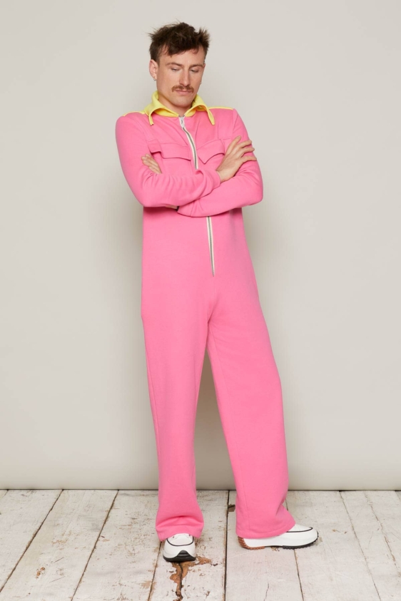 Belinda Boiler Suit (Pink) - Image 4