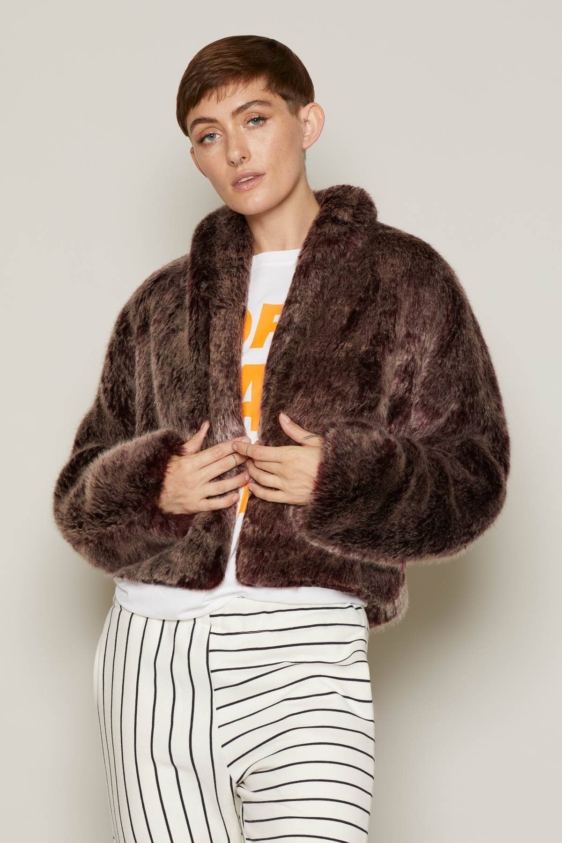 Tiffany Jacket (Aubergine) - Image 2