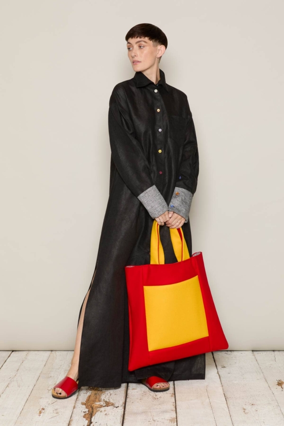 Bozena Bag – Red & Yellow - Image 2