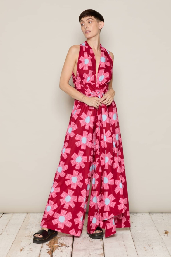 Kora Cross-Back Jumpsuit